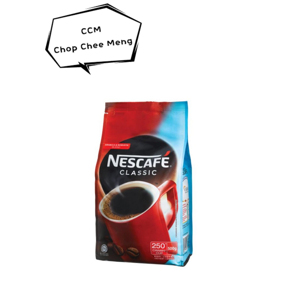 NESCAFE CLASSIC 500G (EXTRA 50G) | Shopee Malaysia