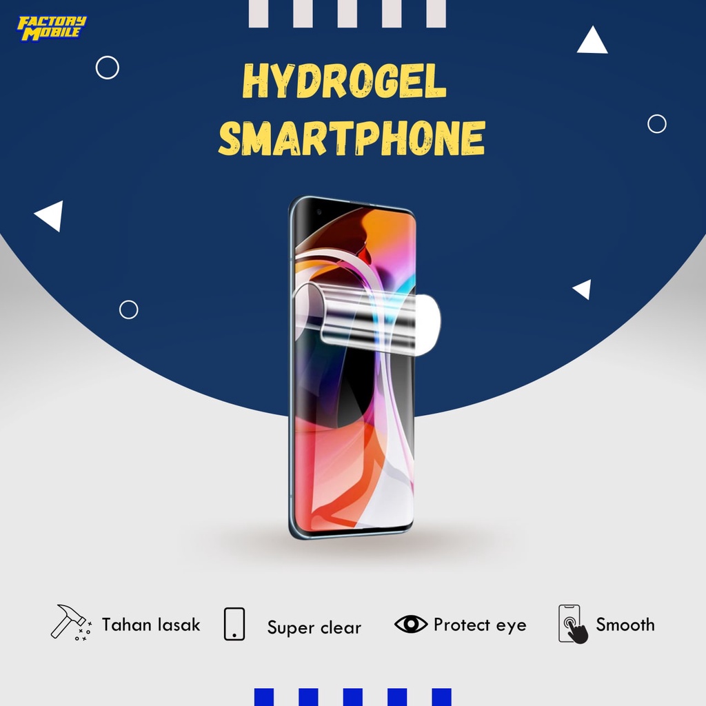 100 Original Hydrogel Screen Film Protector For Phone Shopee Malaysia