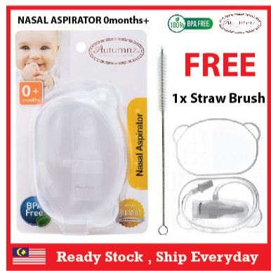Autumnz Baby Nasal Aspirator Penyedut Hingus Bayi Kanakkanak Kahak Selsema Shopee Malaysia