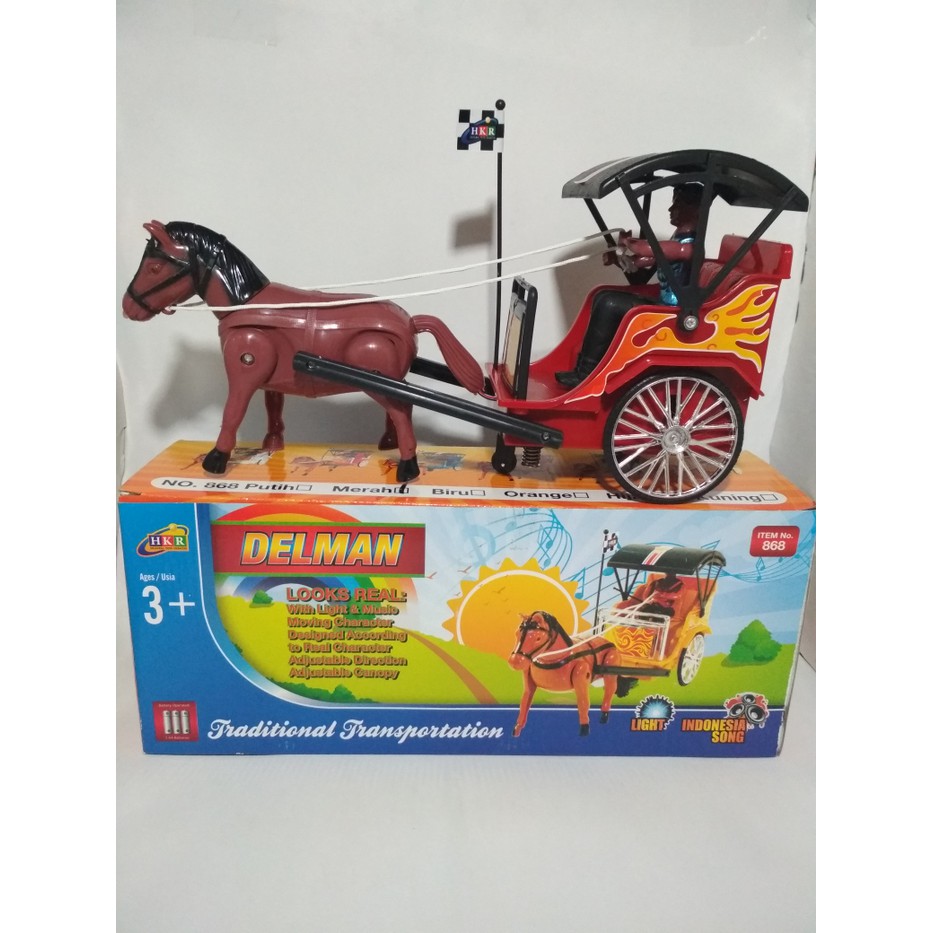 toy horse cart