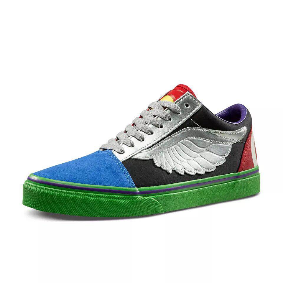 captain marvel vans mens