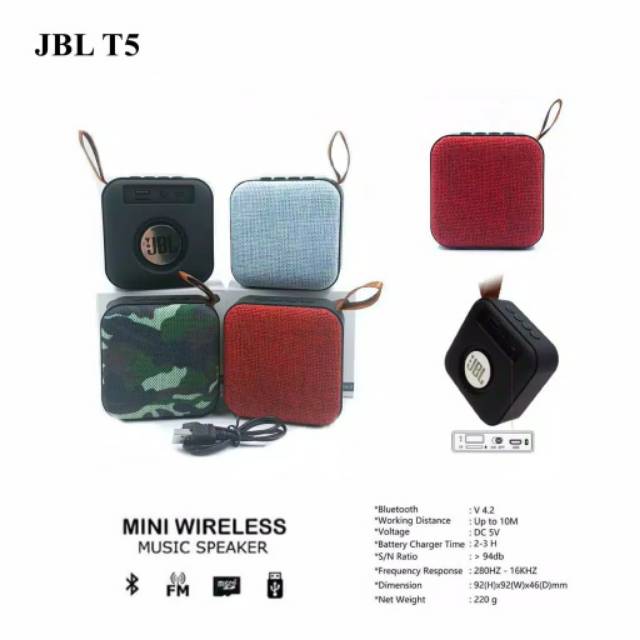 speaker jbl t5