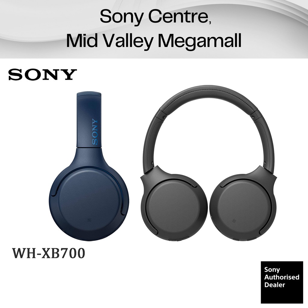 Sony Wh Xb700 Whxb700 Xb700 Wireless Extra Bass Over Ear Headphones Shopee Malaysia