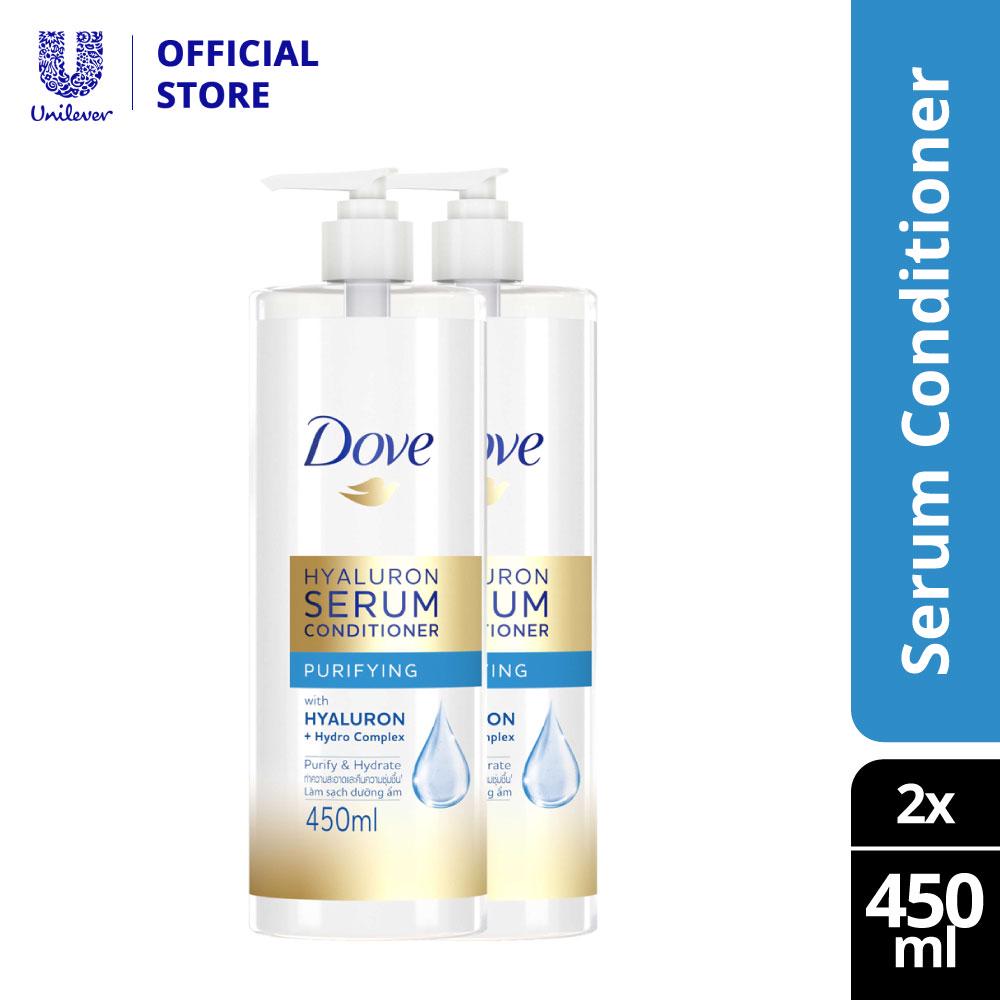 Dove Hyaluron Serum Conditioner Purifying 450ml X 2 Shopee Malaysia