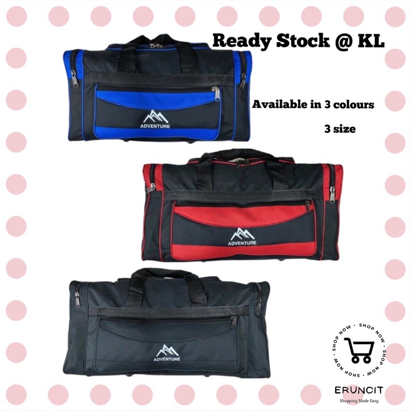 Travel Bag Gym Bag Beg Besar Beg Balik Kampung Murah Beg Baju Travel