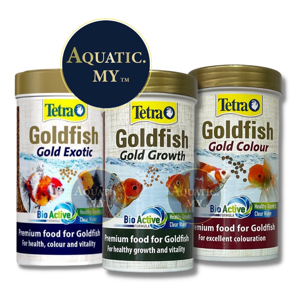 Tetra Goldfish Gold Colour (75ml)/Goldfish Gold Growth (113g)/Goldfish