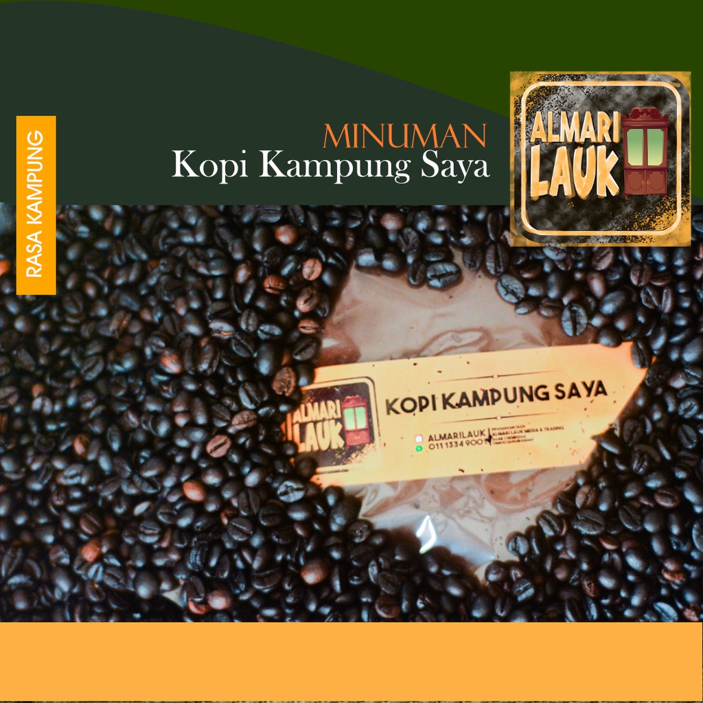 Kopi Kampung Saya 250gm 500gm