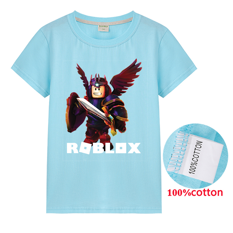 Roblox 2020 Summer Baby Clothes Boys T Shirt Children Cotton T Shirt Kids Costume Clothing Shopee Malaysia - 2018 summer boys t shirt roblox stardust ethical cotton cartoon t shirt boy rogue one roupas infantis menino kids costume 11 styles girls birthday t