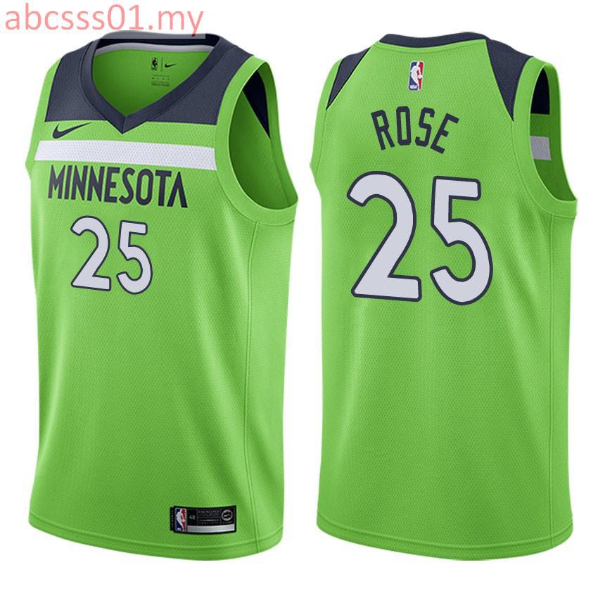 derrick rose minnesota throwback jersey