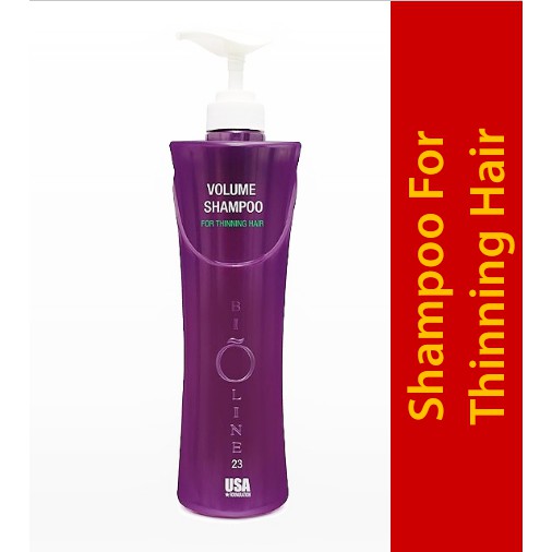 Bioline Volume Shampoo For Thinning Hair 320ml Shopee Malaysia