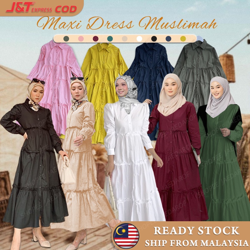 Dress muslimah maxi Hijab Maxi
