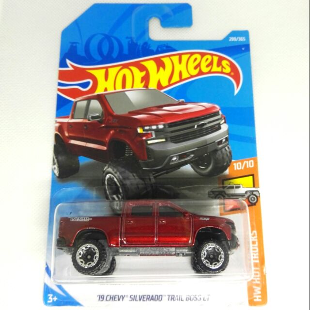 hot wheels chevy silverado 2019