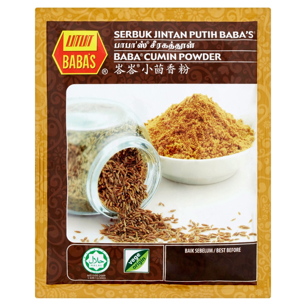 Babas Cumin Powder 70g Shopee Malaysia