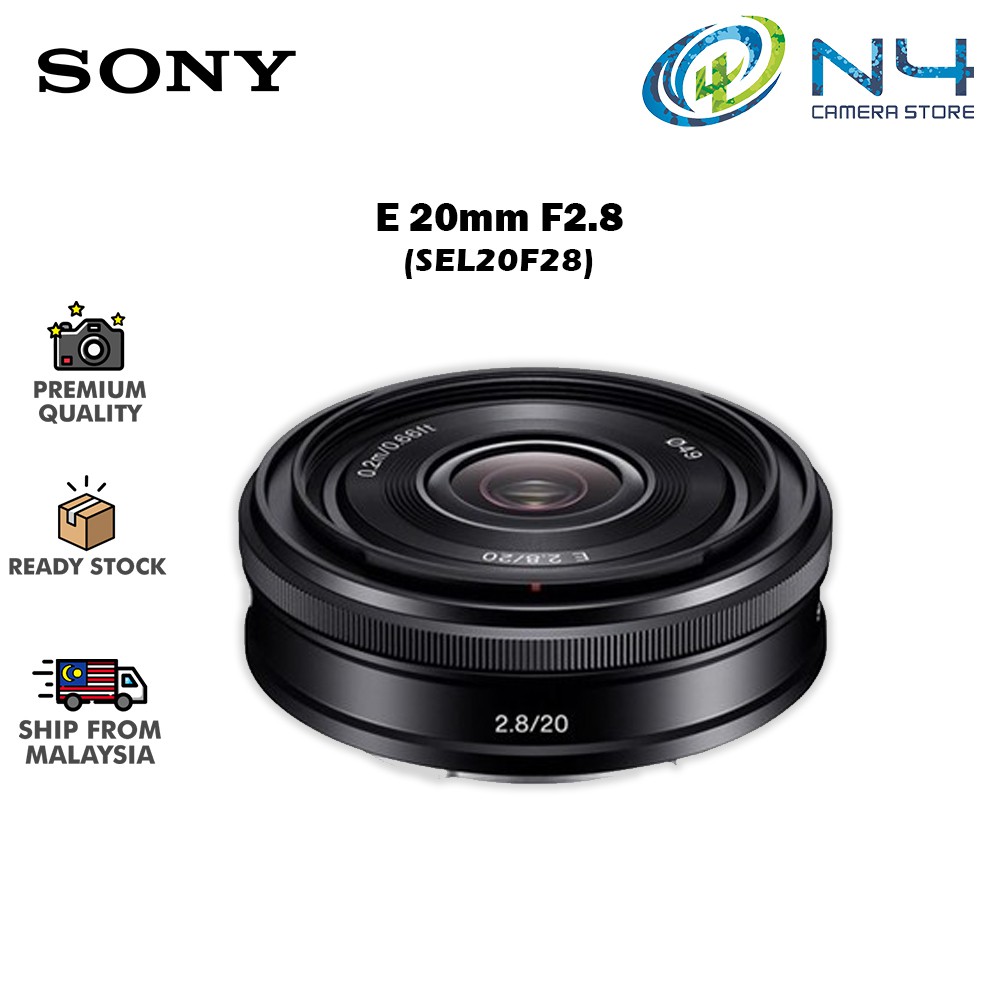 Sony Lens E 20mm  ( SEL20F28 ) | Shopee Malaysia