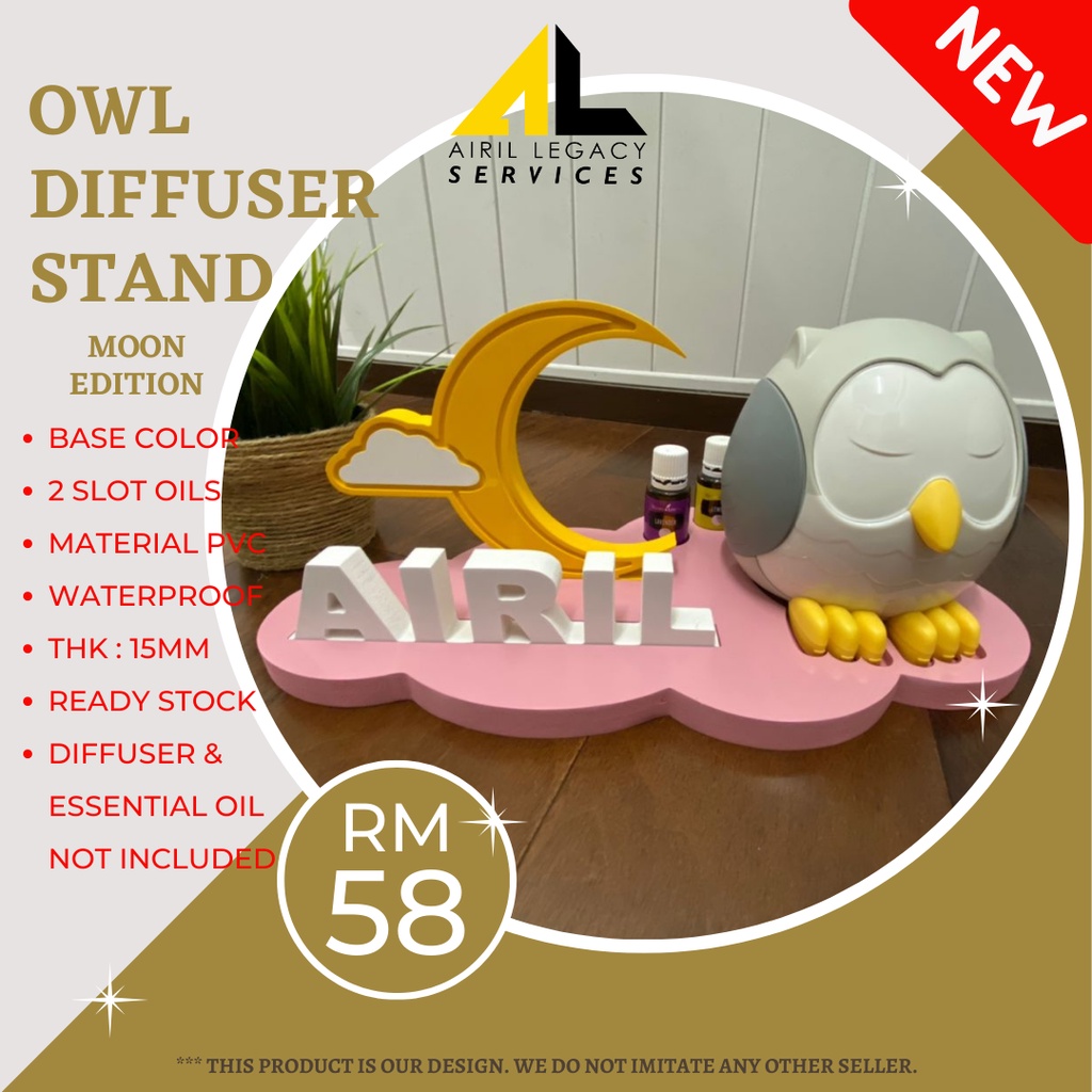 Owl Young living diffuser rack young living oil rack young living special edition rack young