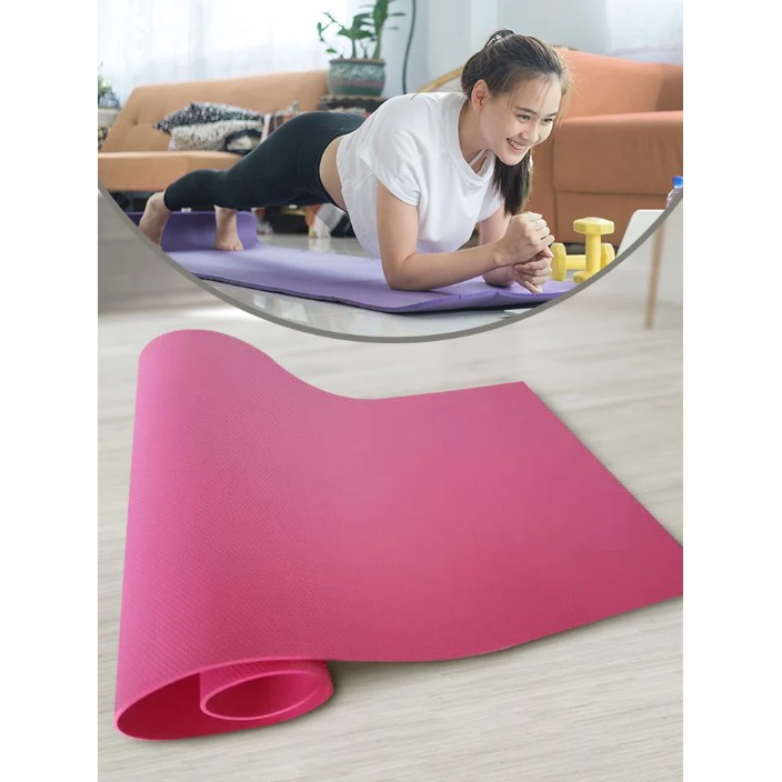 Multipurpose Non-SlipYoga Mat Tikar Yoga 4mm | Shopee Malaysia