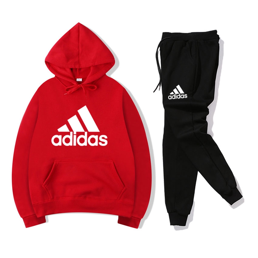 adidas hoodie and jogger set