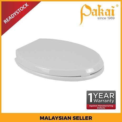Pakai Avon PP Heavy Duty Toilet Seat & Cover (SC301) - Oval Shape