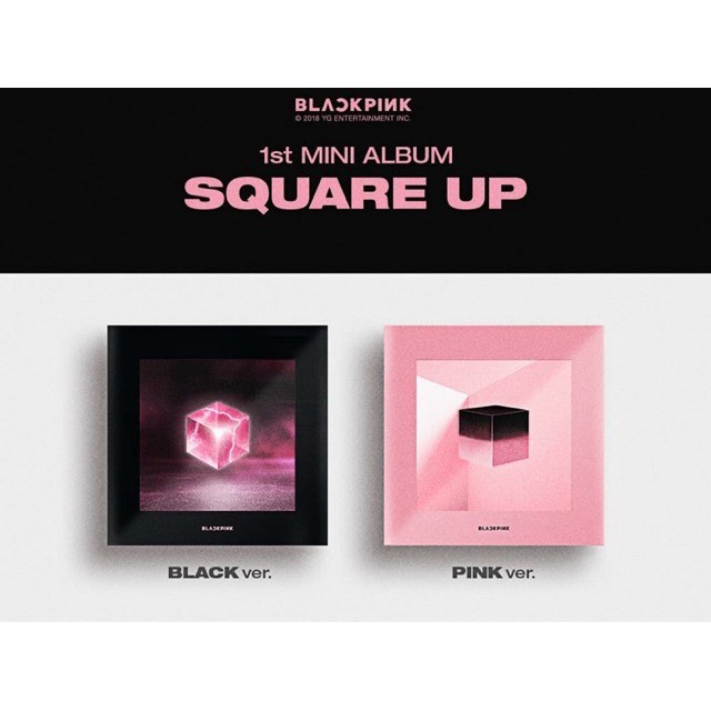 Blackpink Square Up Official 1st Mini Album Shopee Malaysia