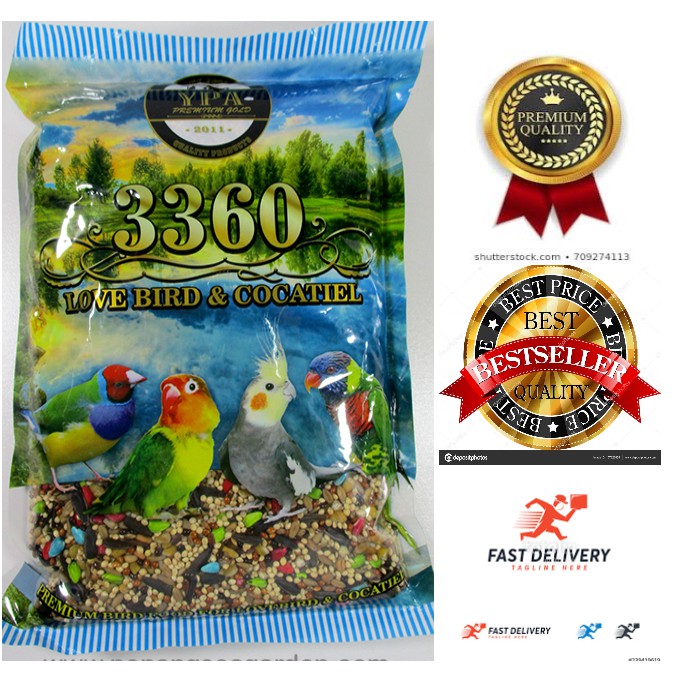 READY STOCK- MAKANAN BURUNG BUDGERIGAR 