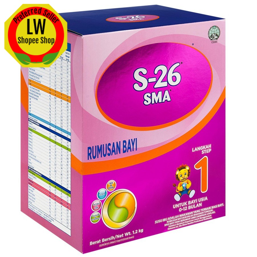 S26 SMA Step 1 1.2kg (1 box /2 boxes)exp2023 | Shopee Malaysia