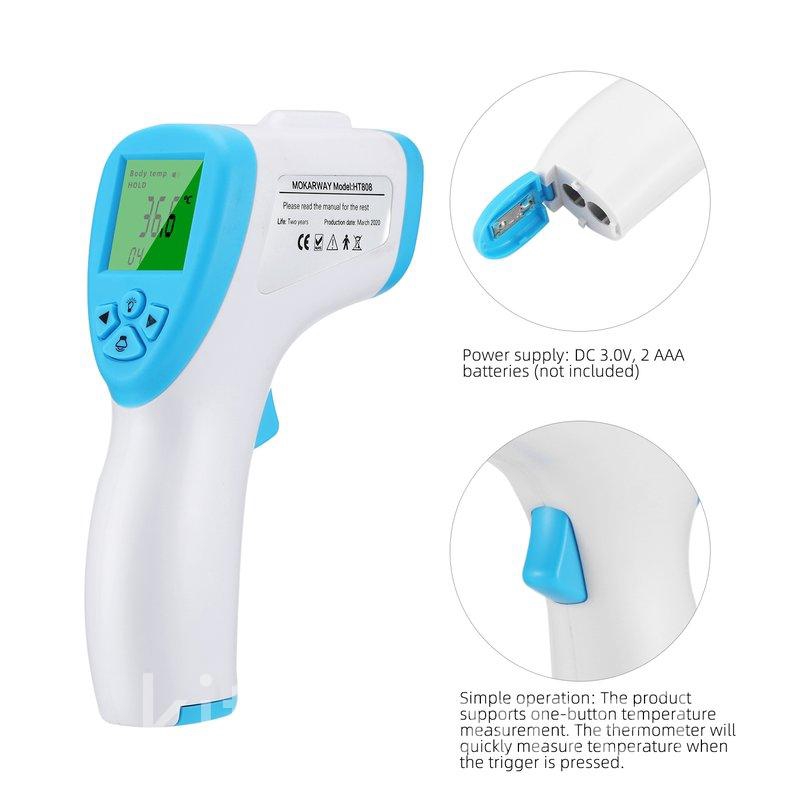 Kitty Ht808 Infrared Human Body Thermometer Home Human Body Thermometer Portable Temperature Measurement Instrument