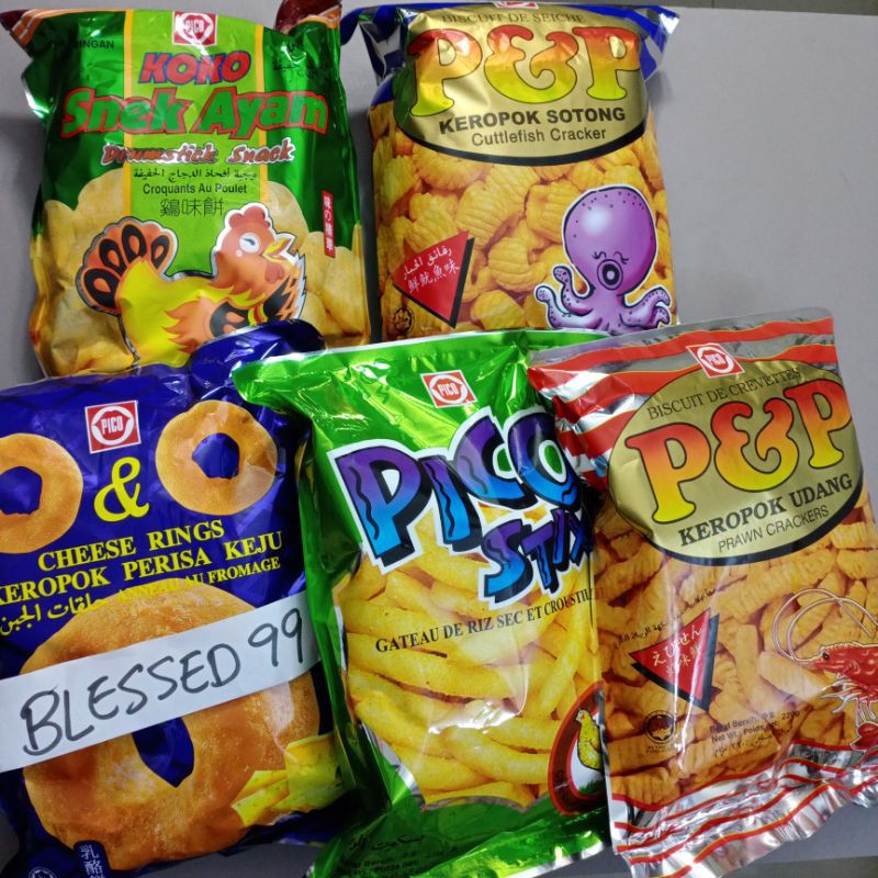 Snek Ayam 220g Drum Stick Snack 【STOCK READY】 BRAND PICO Keropok Udang ...