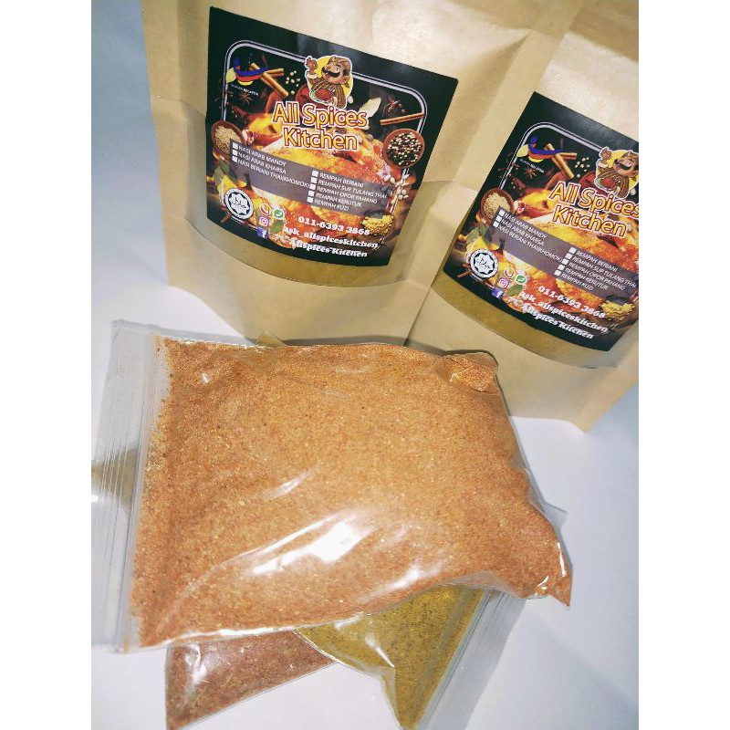 Buy REMPAH NASI ARAB MANDY KHABSA ALL SPICES KITCHEN  SeeTracker 