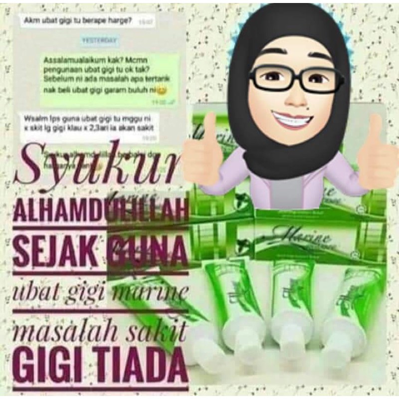   Ubat gigi  -sakit gigi,ulser,gusi berdarah guna Garam buluh 