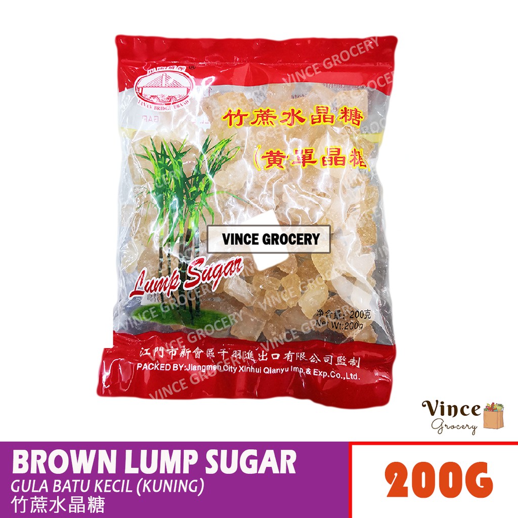 Lump Sugar Brown 竹蔗水晶糖 200g Shopee Malaysia