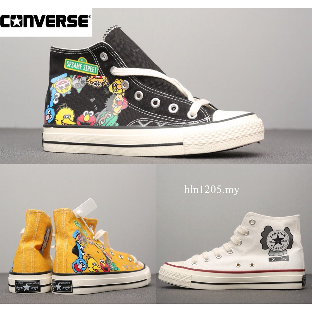 converse x kaws price