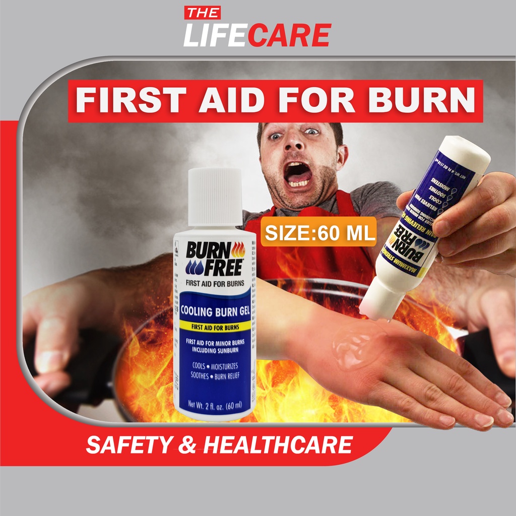 BurnFree BurnShield First Aid Burn Gel First Aid For Burn Cooling Burn