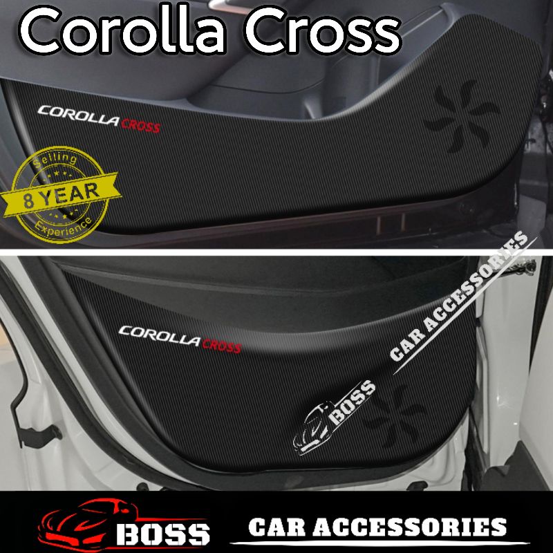 Toyota Corolla Cross Altis Anti Side Kick Sticker Side Door Kick