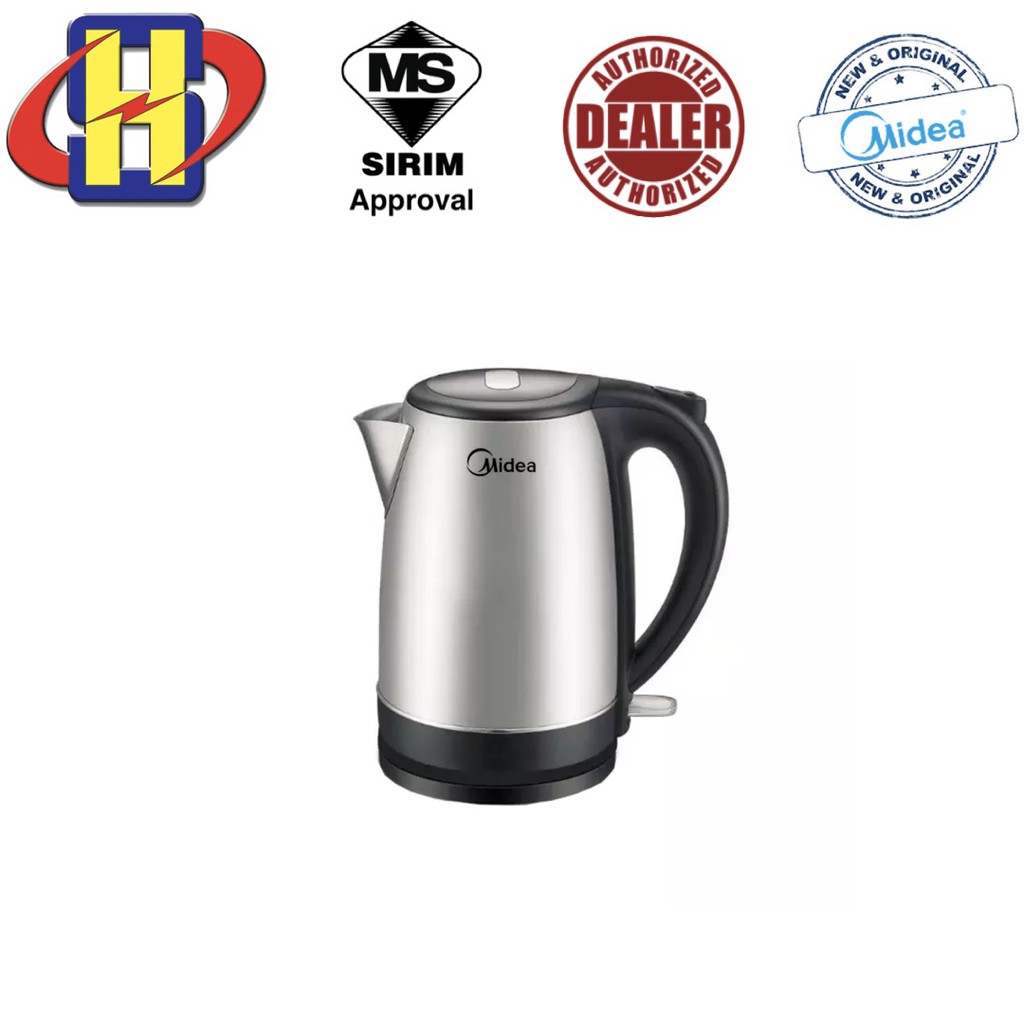 Midea Electric Jug Kettles (1.7 L) MK17S31B Shopee Malaysia