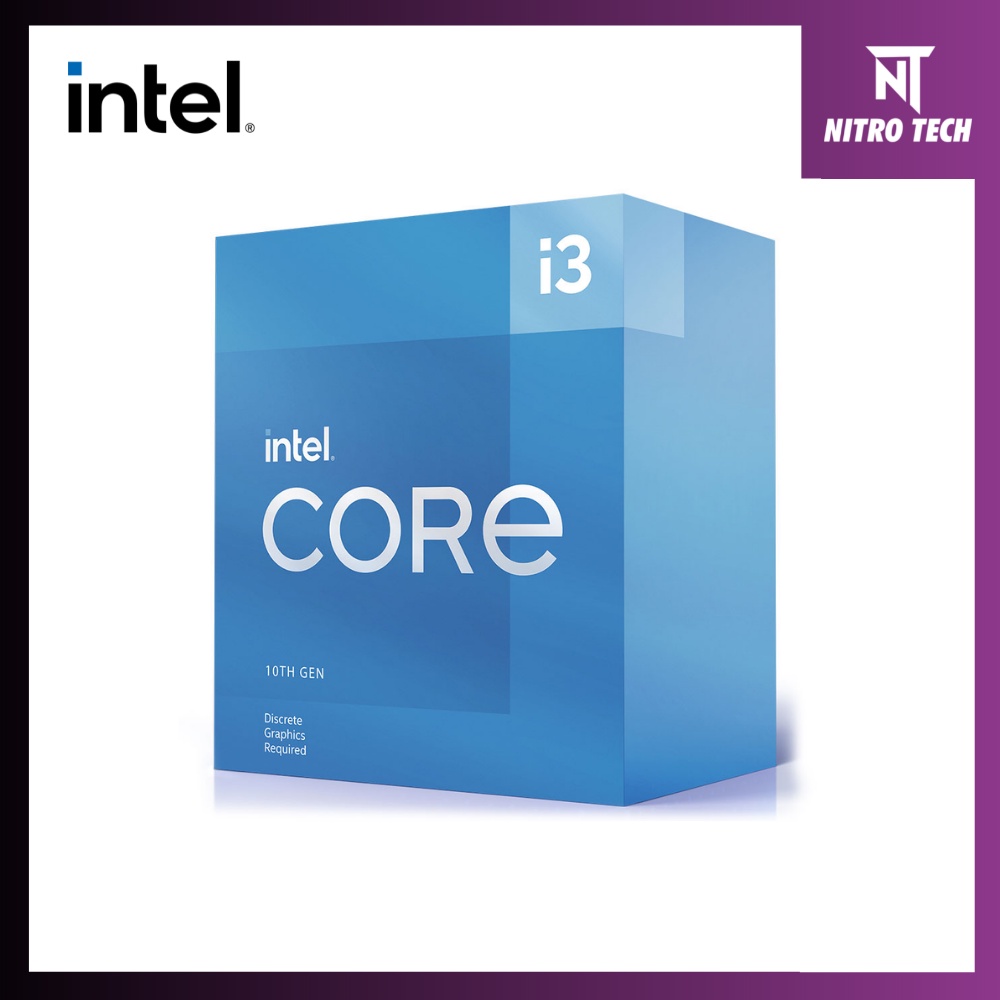 Intel Core i3-10105F 4C/8T Processor 6M Cache up to 4.40 GHz (NEW SKU ...