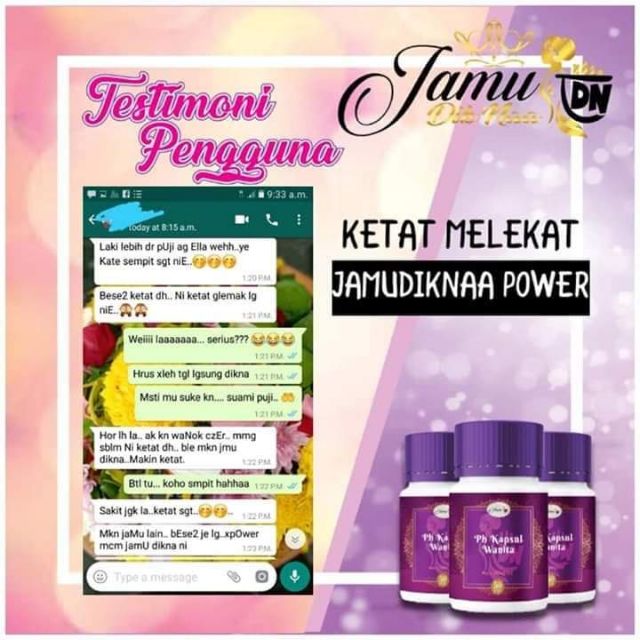 Hot Item Jamu Dikna Ori Hq Shopee Malaysia