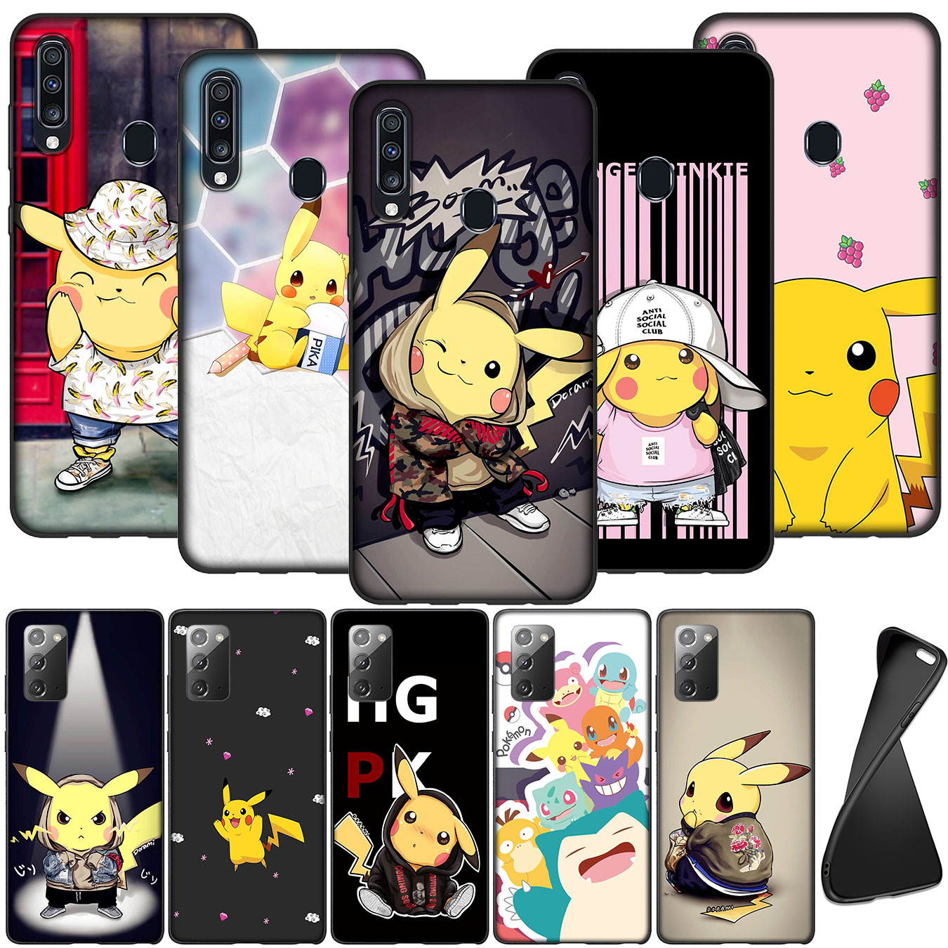 Huawei Nova 5t 3i 3 2 Lite 2i Nova5t Nova3i Phone Cover Pokemon Pikachu Casing Soft Silicone Case Shopee Malaysia