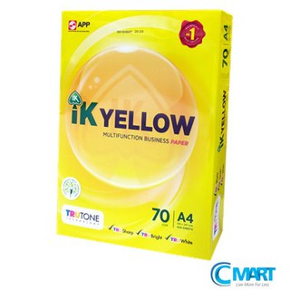 IK Yellow Photostat Paper A4 450's x 70GM | Shopee Malaysia