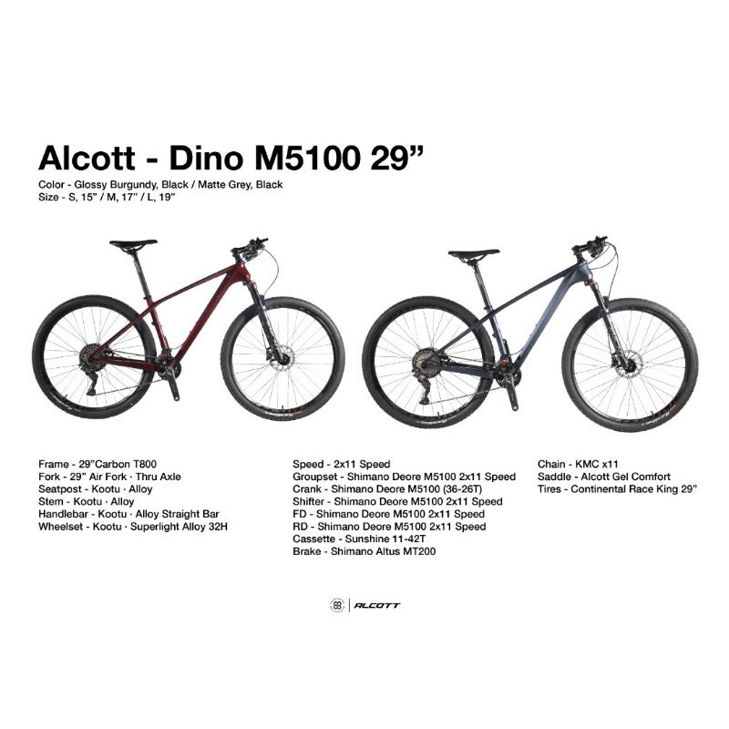 alcott dino m5100