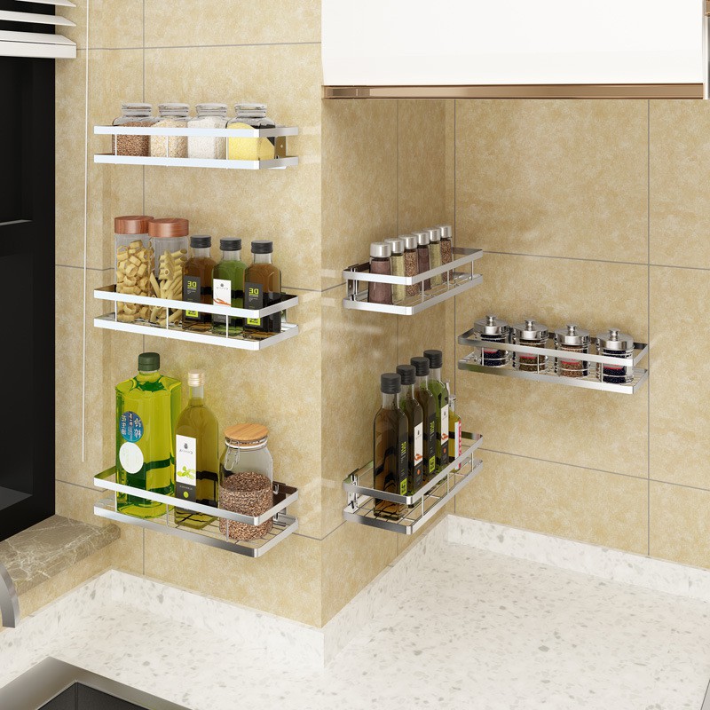 Microwave Oven Shelf Storage Racks Kitchen Counter And Cabinet