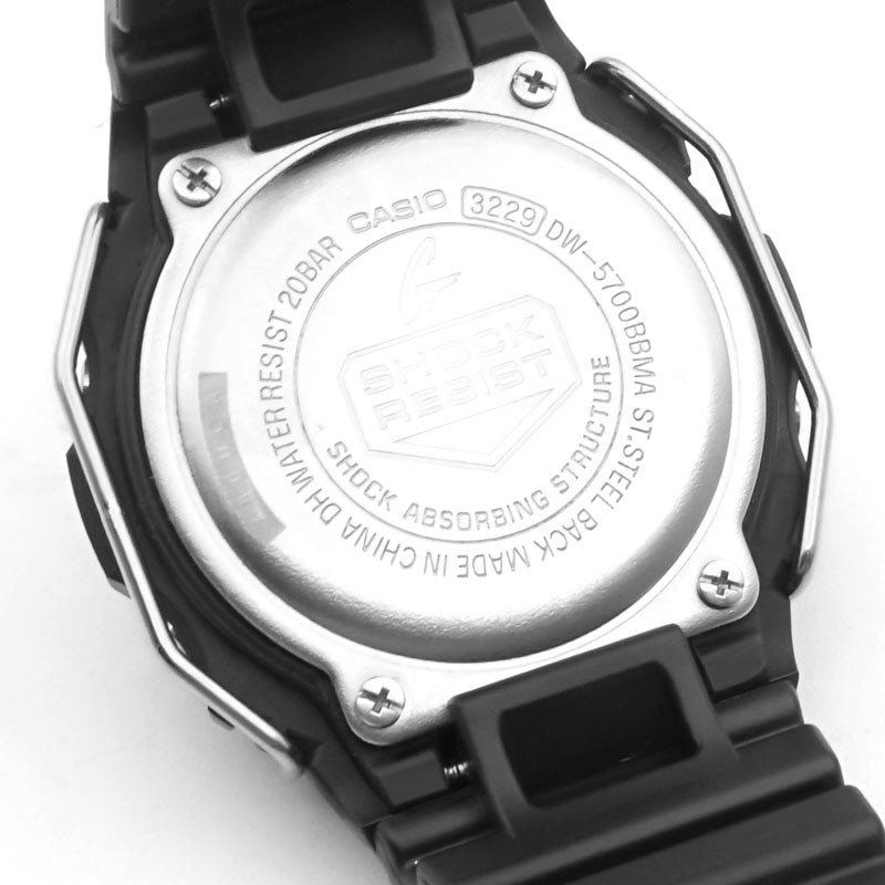 casio st steel back