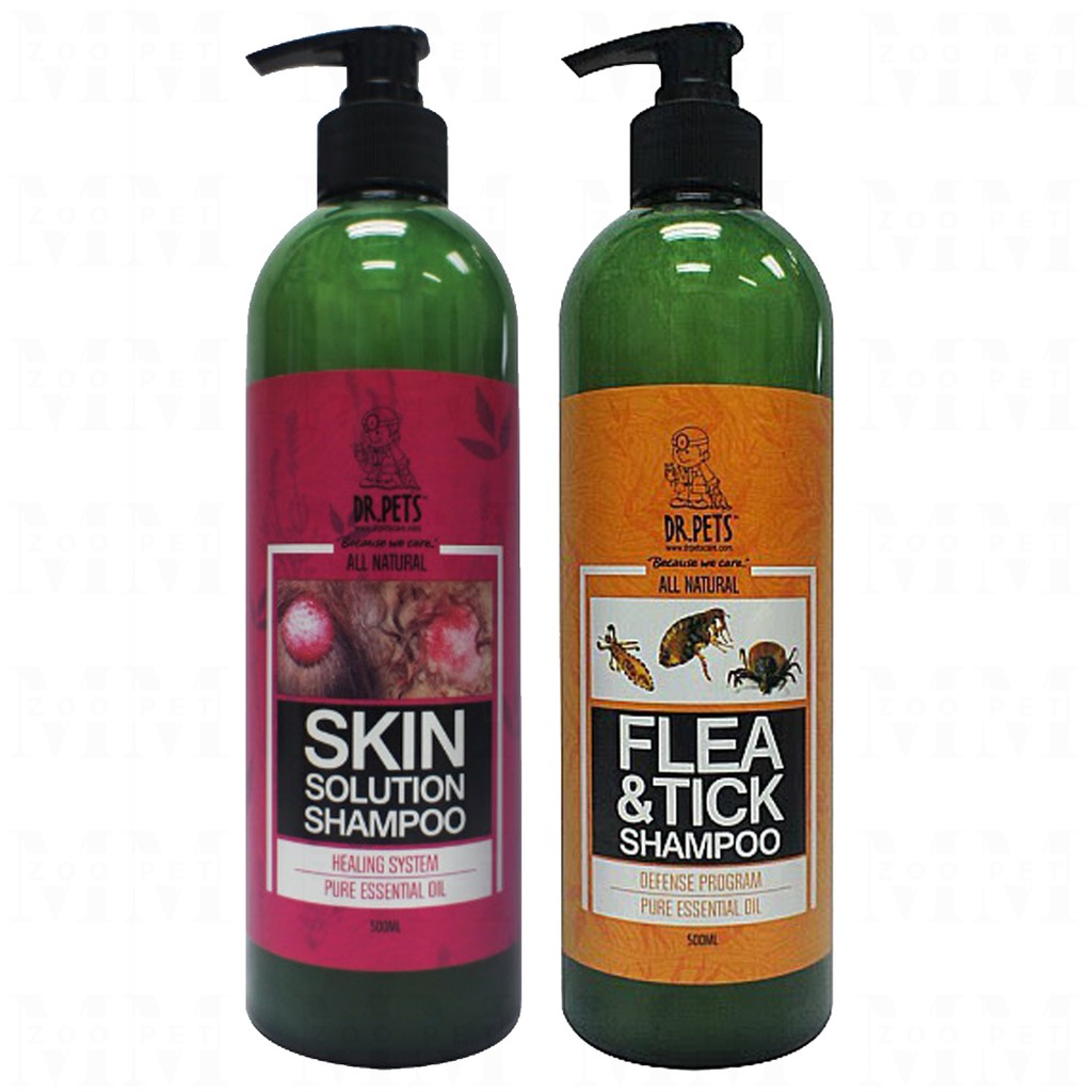 DR.PETS ( Dog & Cat Flea Shampoo / Anjing & Kucing Kutu Syampu ) 500ml