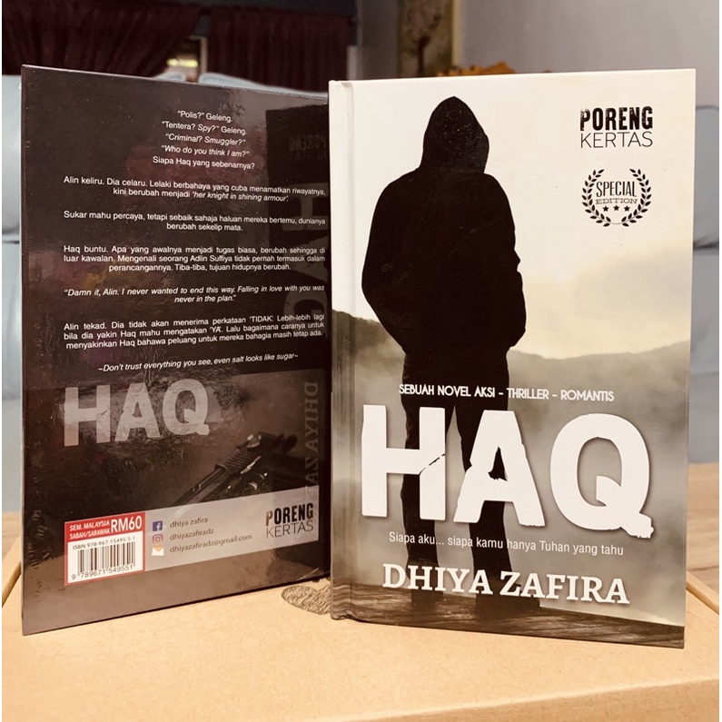 HAQ (PAPERBACK) - siapa aku siapa kamu hanya tuhan yang tahu