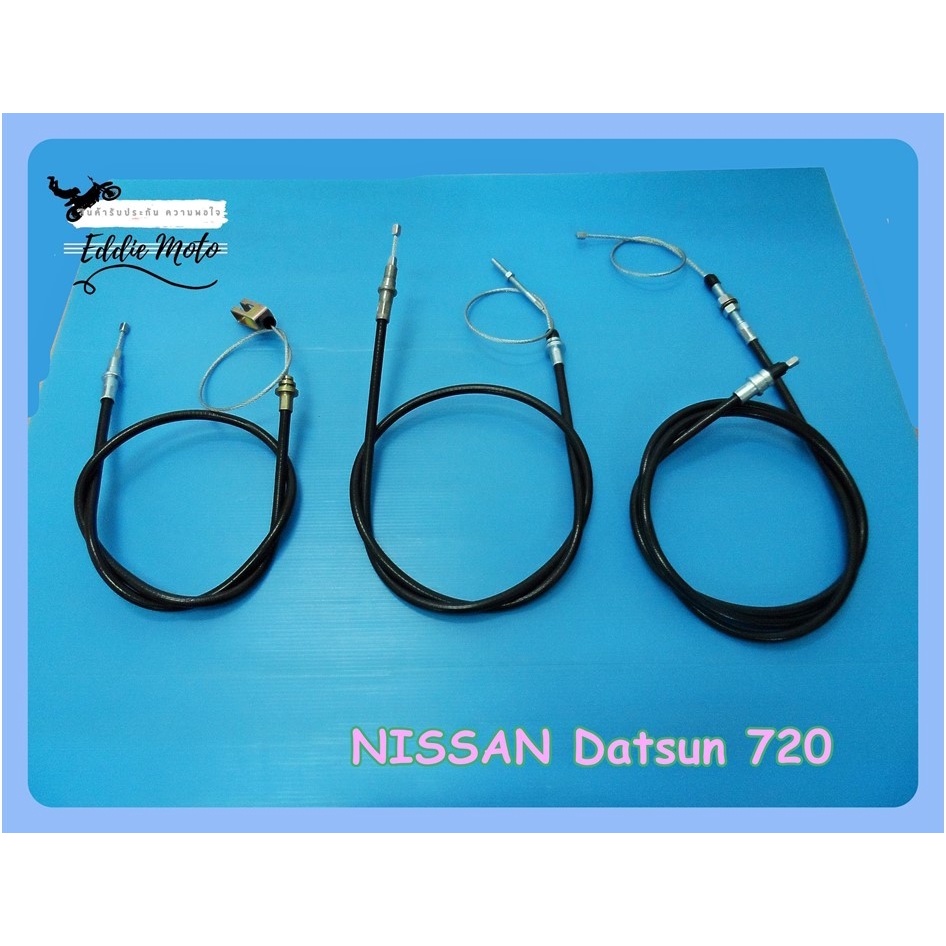NISSAN DATSUN 720 HAND BRAKE CABLE LONG TYPE SET // Car LONGEnd (3 Lines/SET) Shopee Malaysia