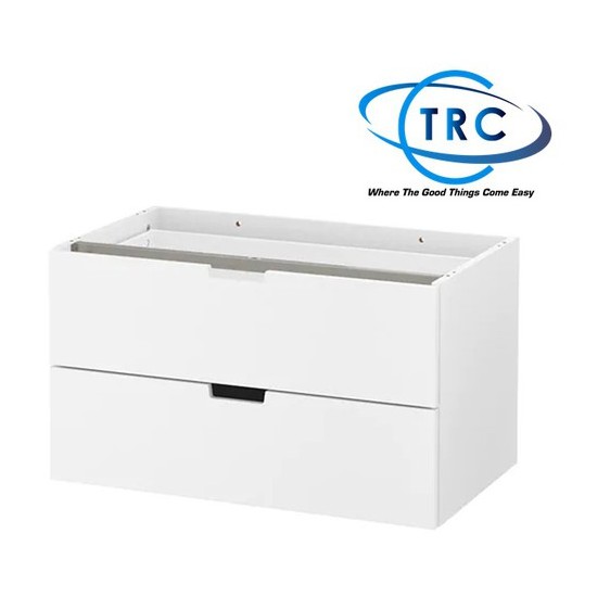 Ready Stock Ikea Nordli Modular Chest Of 2 Drawers White
