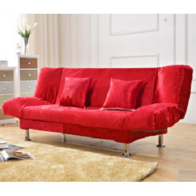 ️ 180x95CM 3 Three Seater PILLOW RED MERAH Sofa Bed Furniture Office Long Big 3-Seater Mattress Home House Affordable