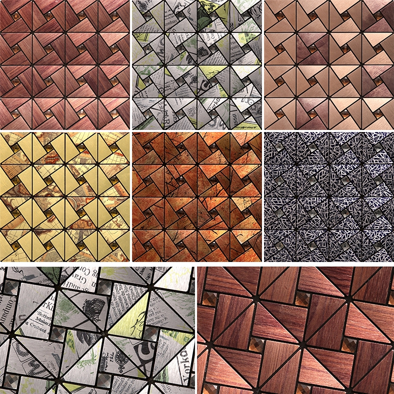 Tile Sticker Floor Mosaic Home Bathroom Background Decor