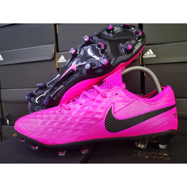 pink nike football cleats