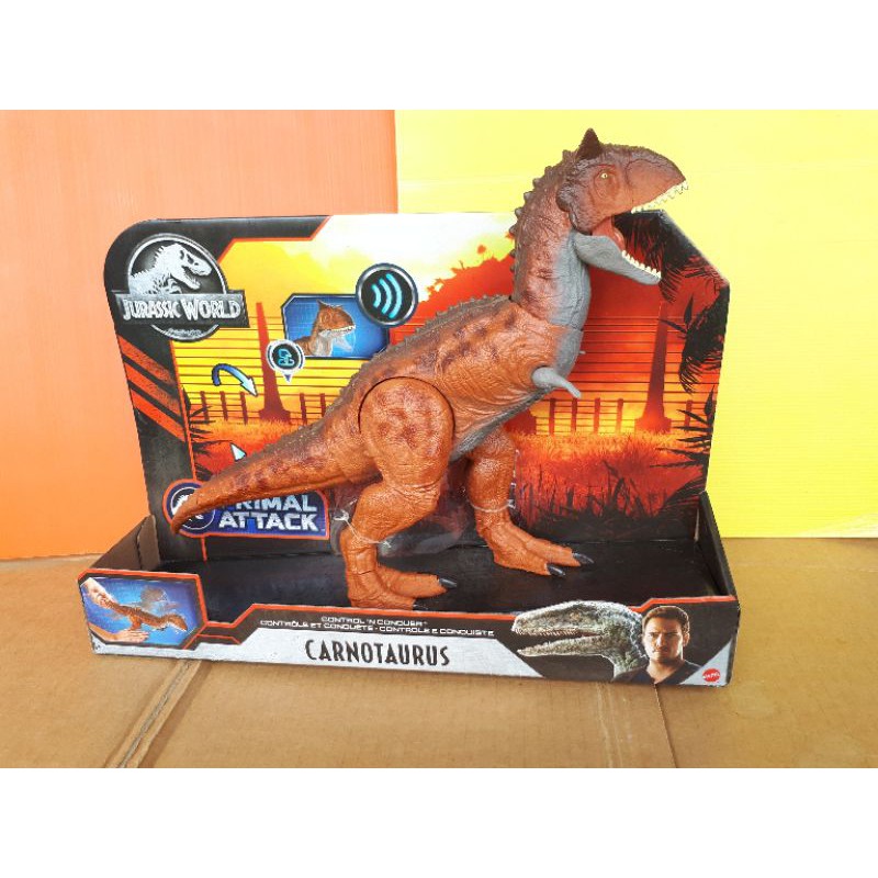 Mattel Jurassic World Primal Attack CARNOTAURUS | Shopee Malaysia