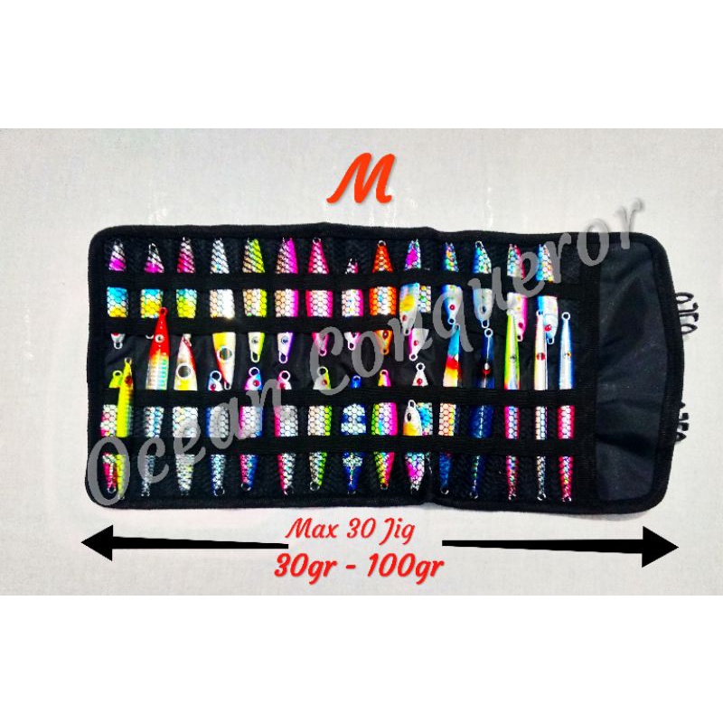 Chic Accessory Jig Bag Roll Metal Size S M L XL F 5gr-500gr iginal By Ocean Conquer SS 60 - Image 5